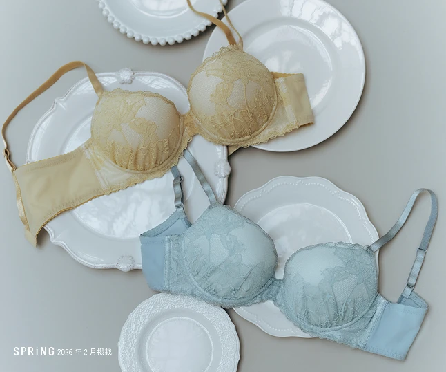 SPRiNG 2026年2月号掲載のブラジャー